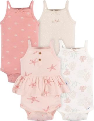 Picture of Gerber Baby Girls Multi-Pack Sleeveless Onesies Bodysuit