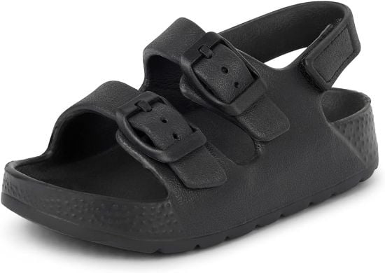 Picture of The Children's Place Boy's Baby Toddler Double Buckle Sandals with Backstrap Slide