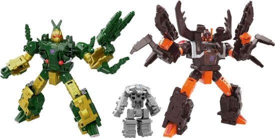 Picture of Transformers Legacy United Doom ‘n Destruction Collection, Mayhem Attack Squad Converting Action Figure 3-Pack, Chop Shop & Barrage, 8+ Years (Amazon Exclusive)