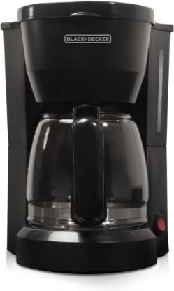 Picture of BLACK+DECKER 5-Cup Coffeemaker, Black, DCM600B