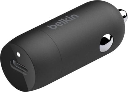 Picture of Belkin Boost↑Charge™ 30W Fast Car Charger, Compact Design w/USB-C Power Delivery Port, Universal Compatibility for iPhone 14, Galaxy S23, Note Series, and More - Black