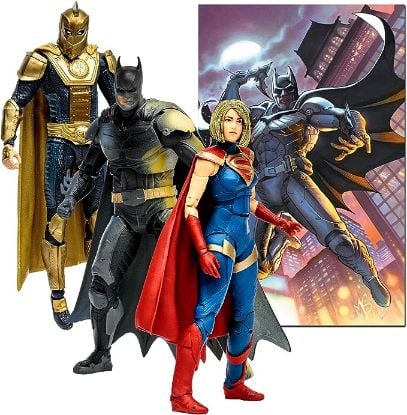 Picture of McFarlane Toys - DC Super Powers, 3pk, Gold Label, Amazon Exclusive