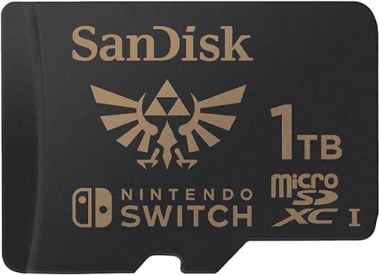 Picture of SanDisk 1TB microSDXC-Card Licensed for Nintendo-Switch - SDSQXAO-1T00-GN6ZN