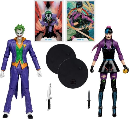 Picture of DC Multiverse - DC Collector - The Joker & Punchline Action Figure 2-Pack