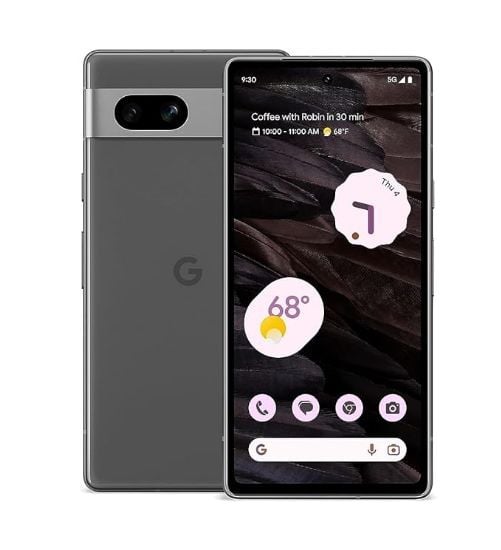 Picture of Google Pixel 7a - Unlocked Android Cell Phone - Smartphone with Wide Angle Lens and 24-Hour Battery - 128 GB – Charcoal